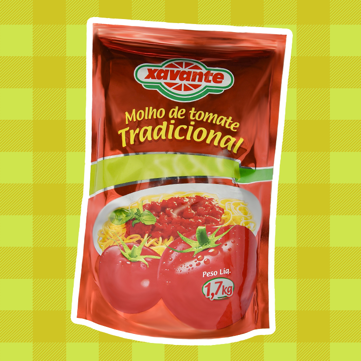 MOLHO DE TOMATE POUCH 1,7kg